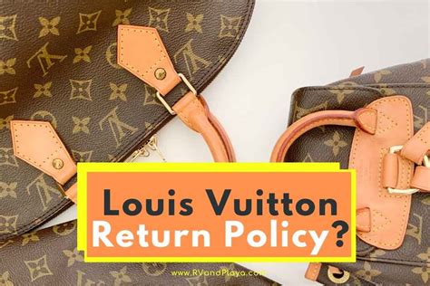 louis vuitton return policy 2018